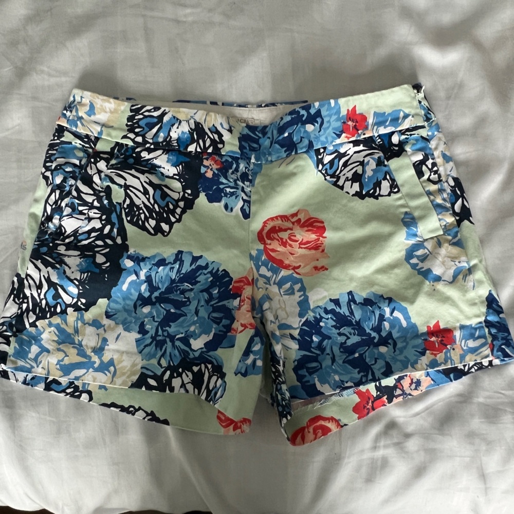 J Crew 5 inch inseam side zip shorts